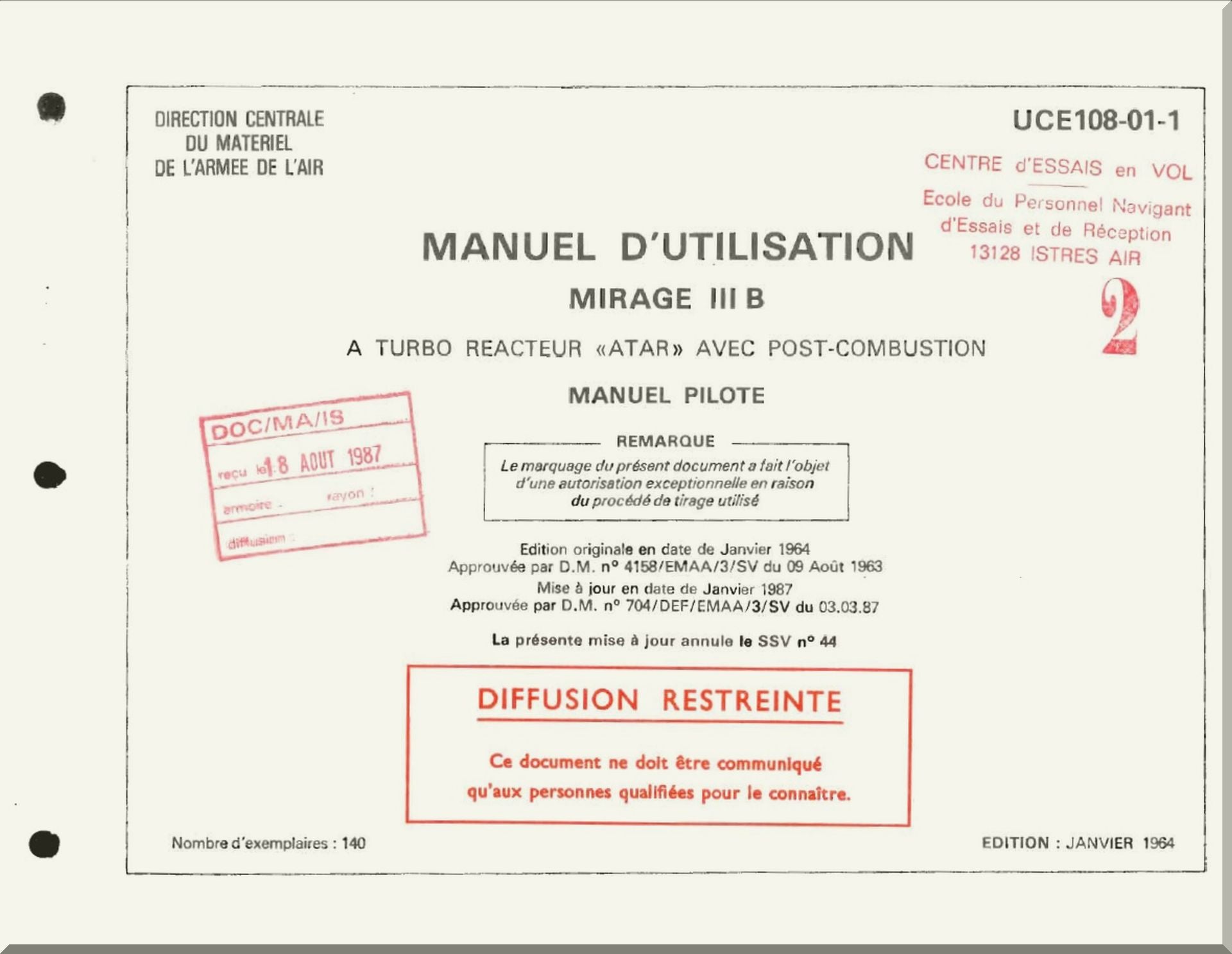 Dassault Mirage III Aircraft Aeroplane   Manuals Bundle - Download -