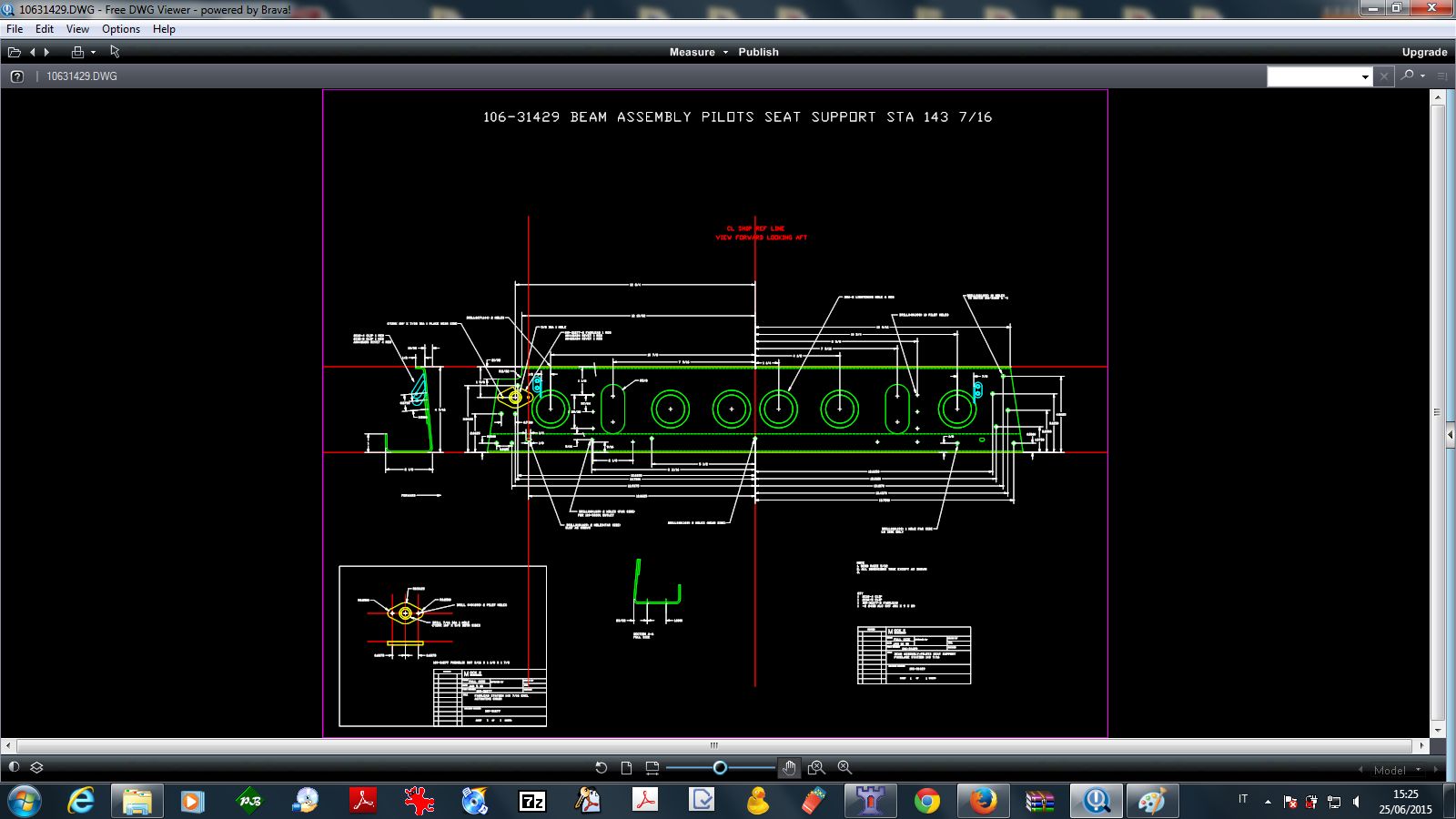 North American Aviation P-51 Aircraft Blueprints Engineering Drawings CAD Files - Download