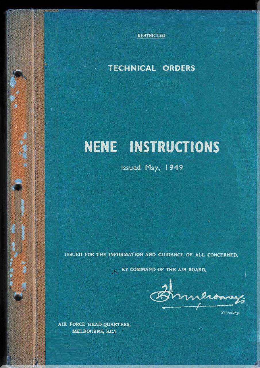 Rolls Royce Nene Aircraft Engine Manuals Bundle - Download -