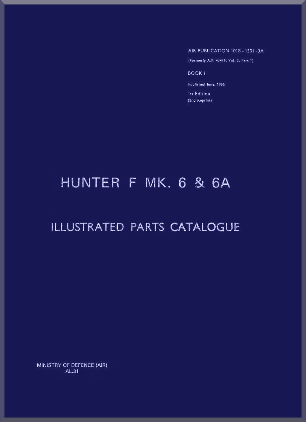 Hawker Hunter Aircraft Aeroplane Manuals Bundle - Download -