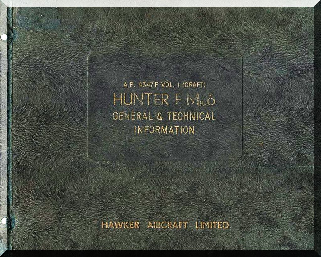 Hawker Hunter Aircraft Aeroplane Manuals Bundle - Download -
