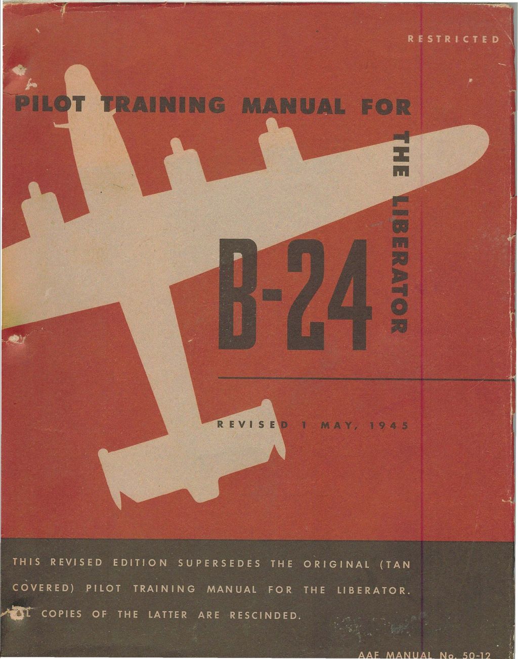 Consolidated Vultee B24 B-24  Aircraft  Manuals Bundle - Download -