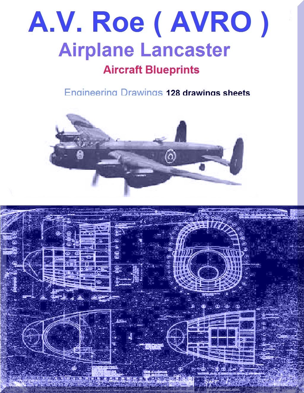 Avro Lancaster Aircraft Blueprints Engineering Drawings - Download