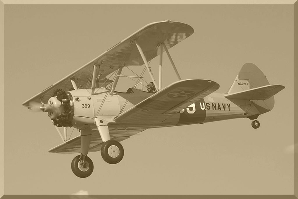 Boeing Stearman Aircraft Aeroplane Manuals Bundle - Download -
