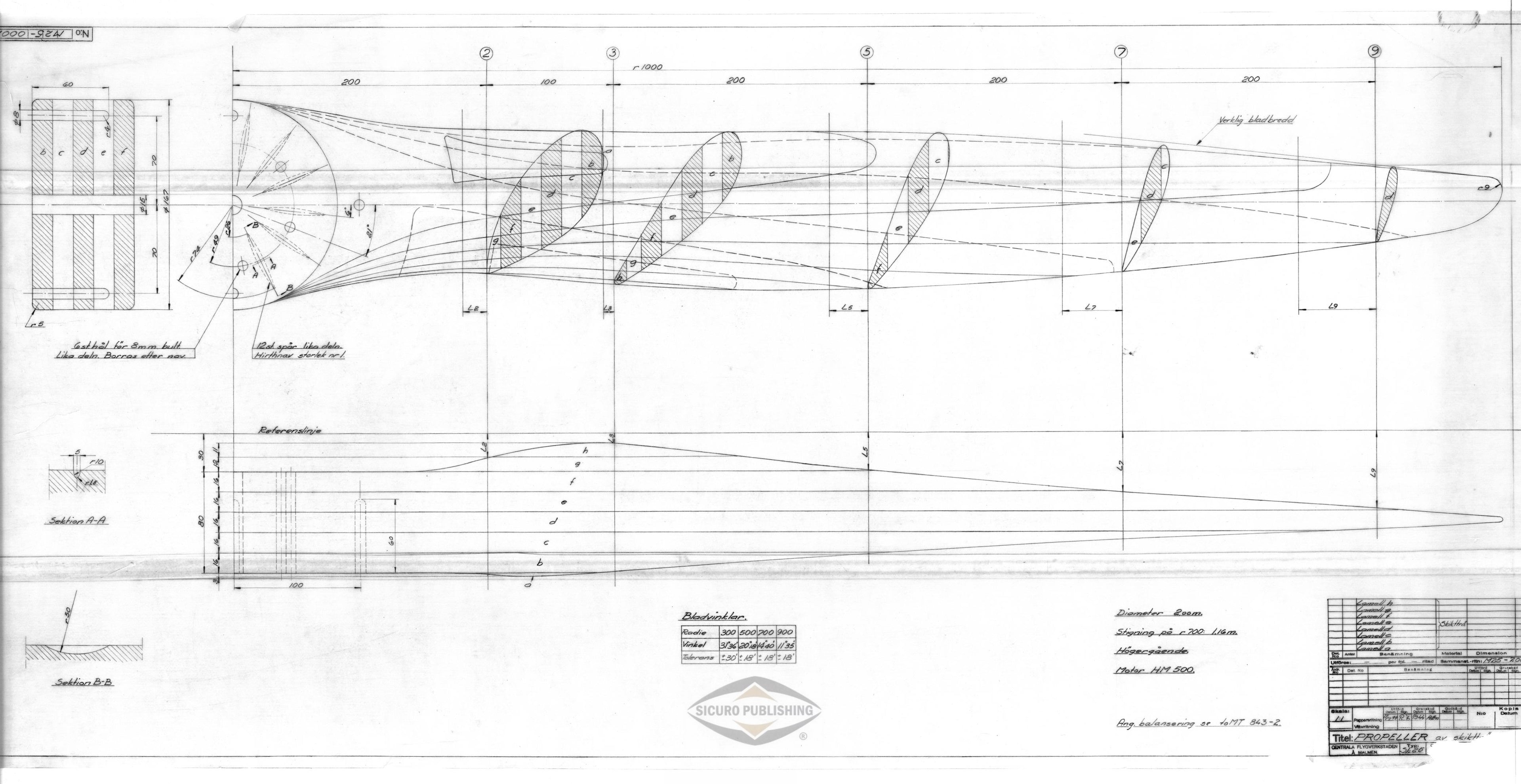Bucker SK25 Aircraft Blueprints Engineering Construction Drawings - Download