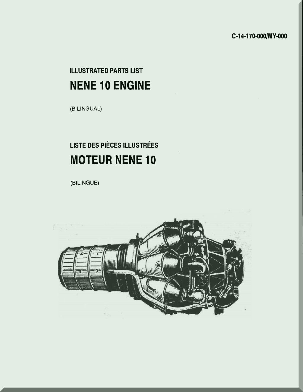 Rolls Royce Nene Aircraft Engine Manuals Bundle - Download -