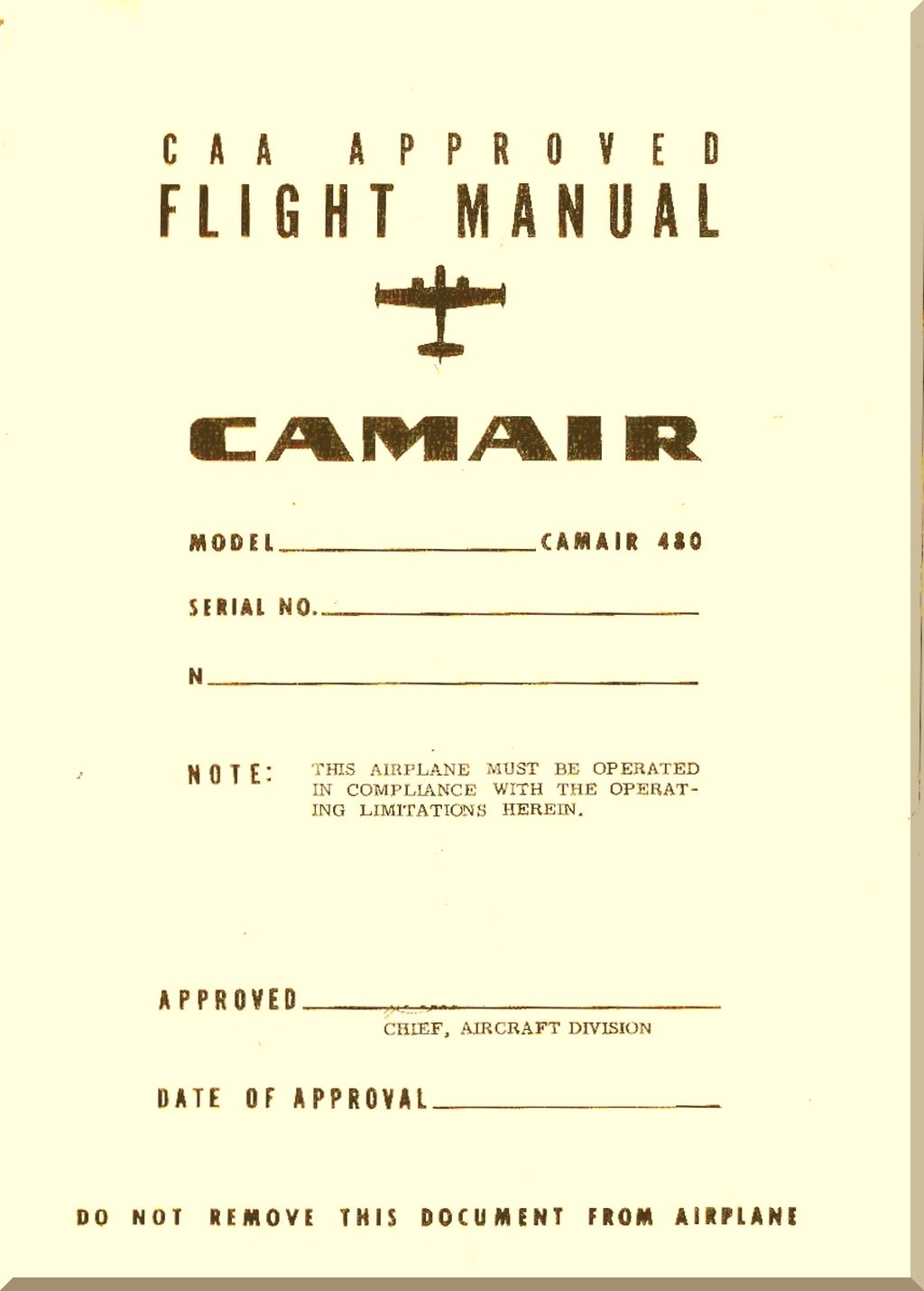 Navion  ( NAA / Ryan / Riley / Camair) Aircraft Aeroplane Manuals Bundle - Download -