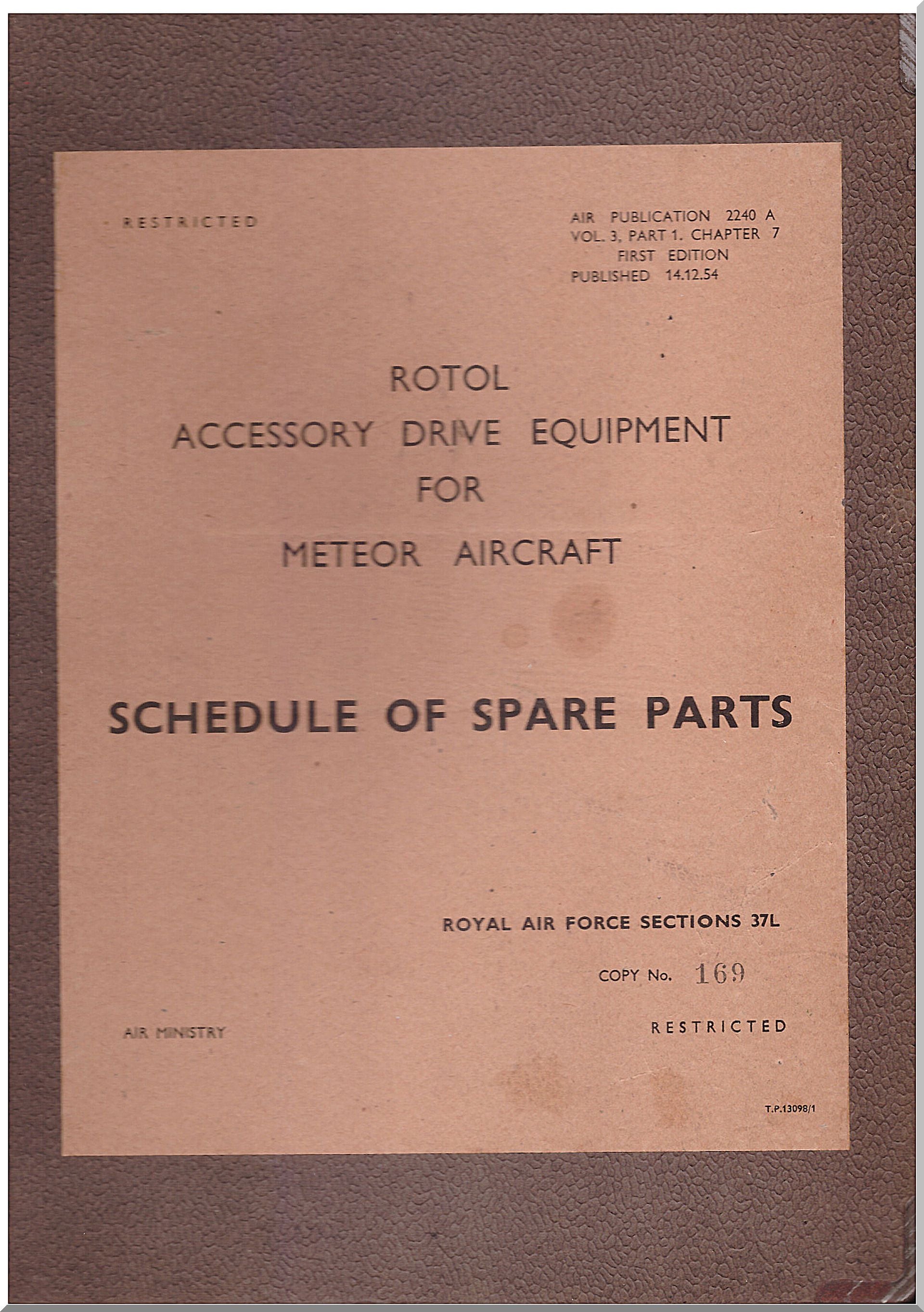 Gloster Meteor Aircraft Aeroplane Manuals Bundle - Download -