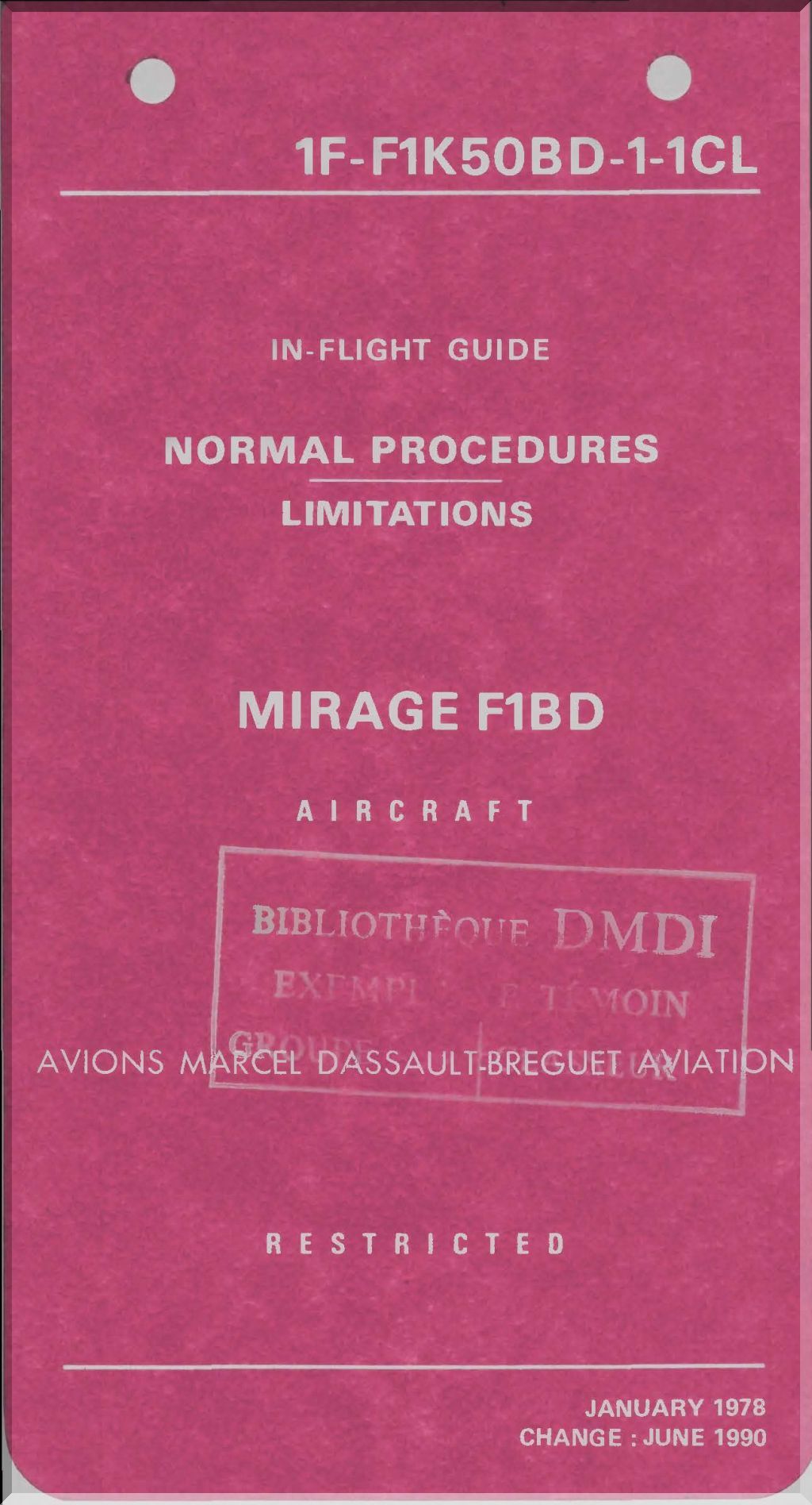 Dassault Mirage F-1 Aircraft Aeroplane   Manuals Bundle - Download -