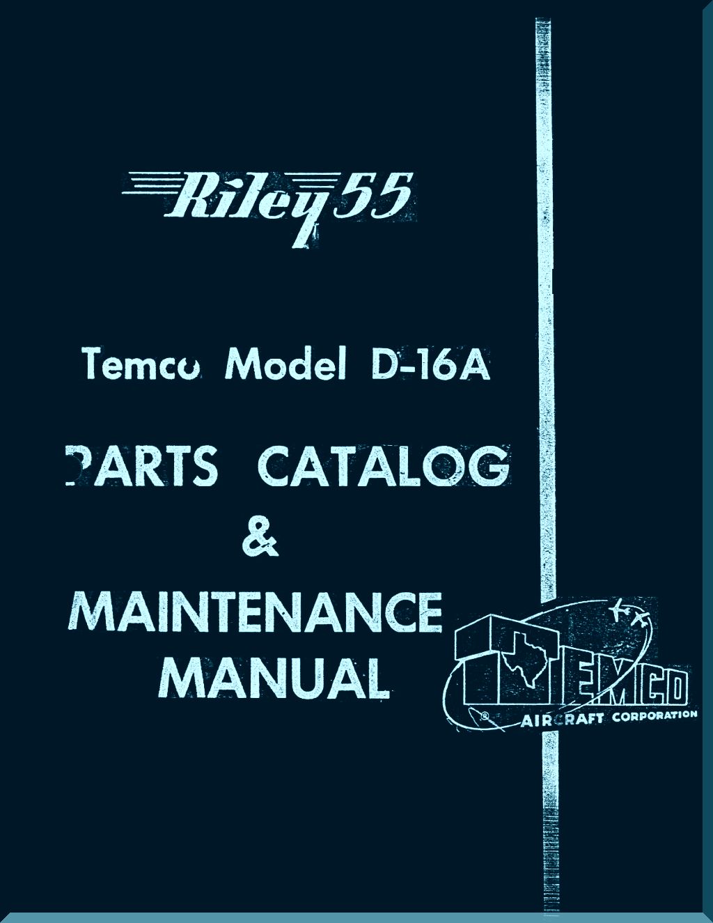 Navion  ( NAA / Ryan / Riley / Camair) Aircraft Aeroplane Manuals Bundle - Download -