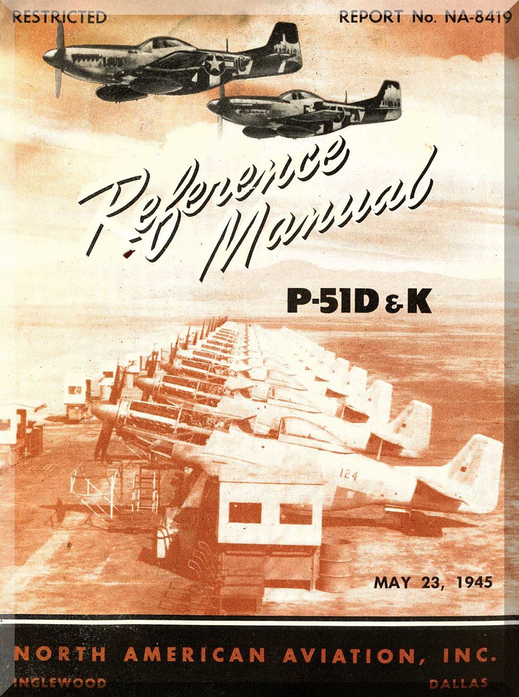 North American Aviation A-36 / P-51 / F-51 / F-6 / Apache / Mustang Aircraft Manuals Buddle - Download