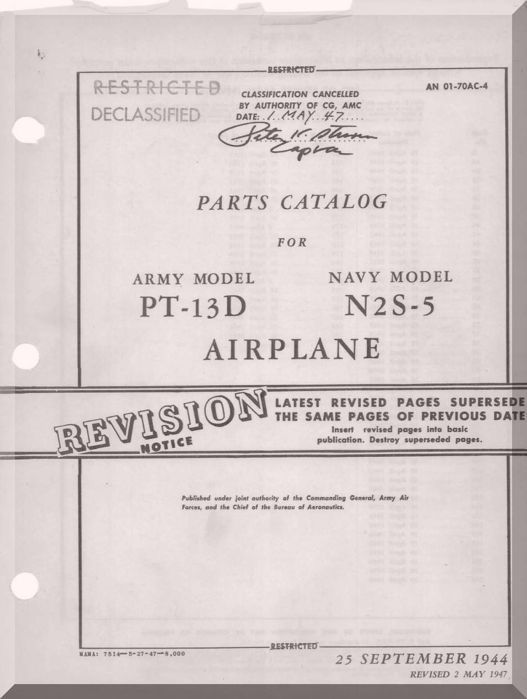 Boeing Stearman Aircraft Aeroplane Manuals Bundle - Download -