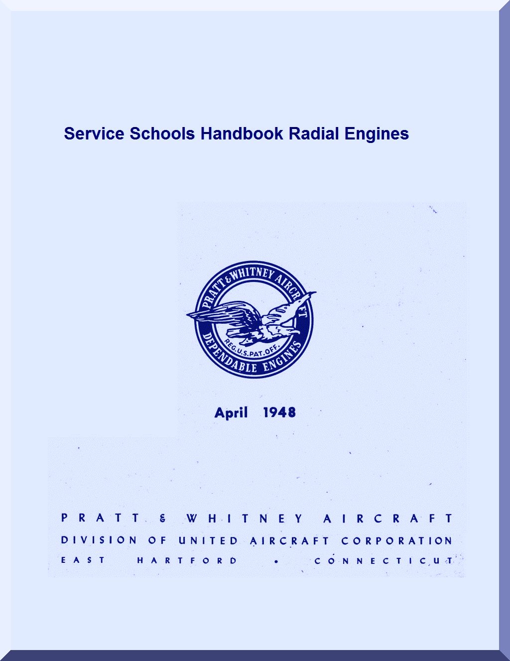 Pratt & Whitney R-985 " Wasp Jr " Aircraft Engine Manuals Bundle - Download