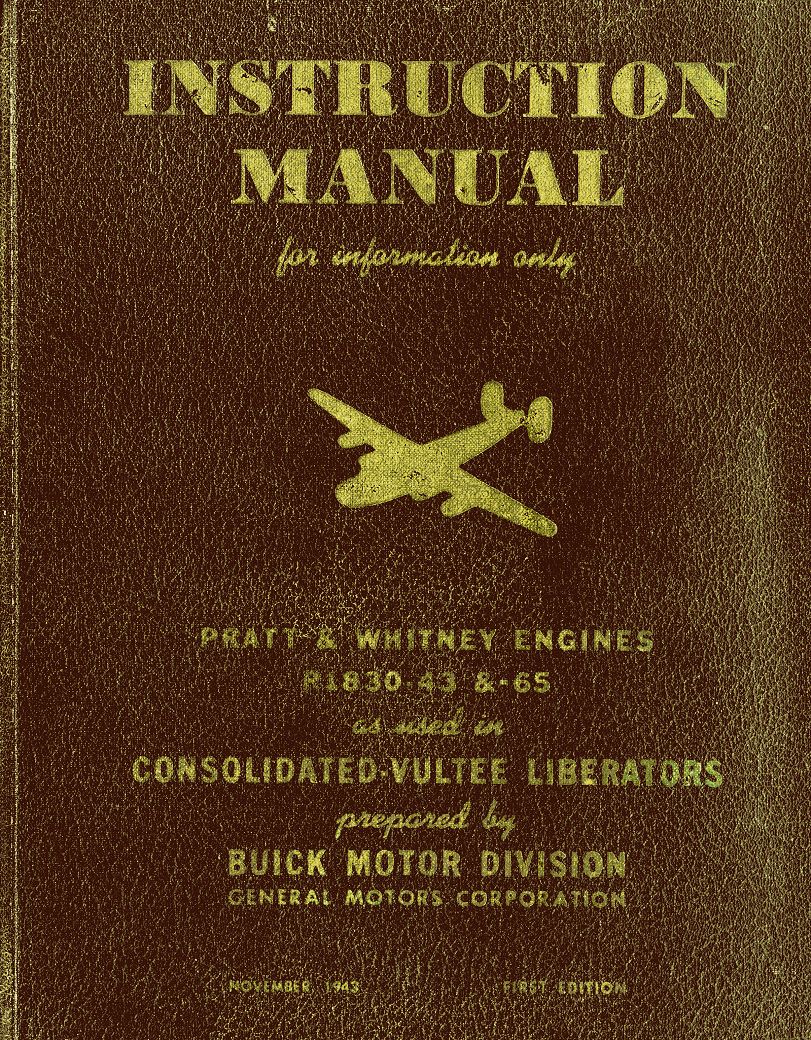 Consolidated Vultee B24 B-24  Aircraft  Manuals Bundle - Download -