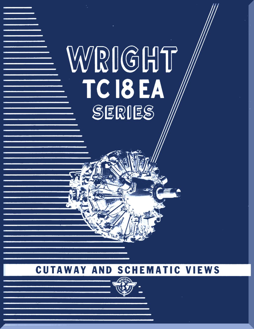 Wright R-3350 " Cyclone 18 " Aircraft Engine Manuals Bundlle - Download