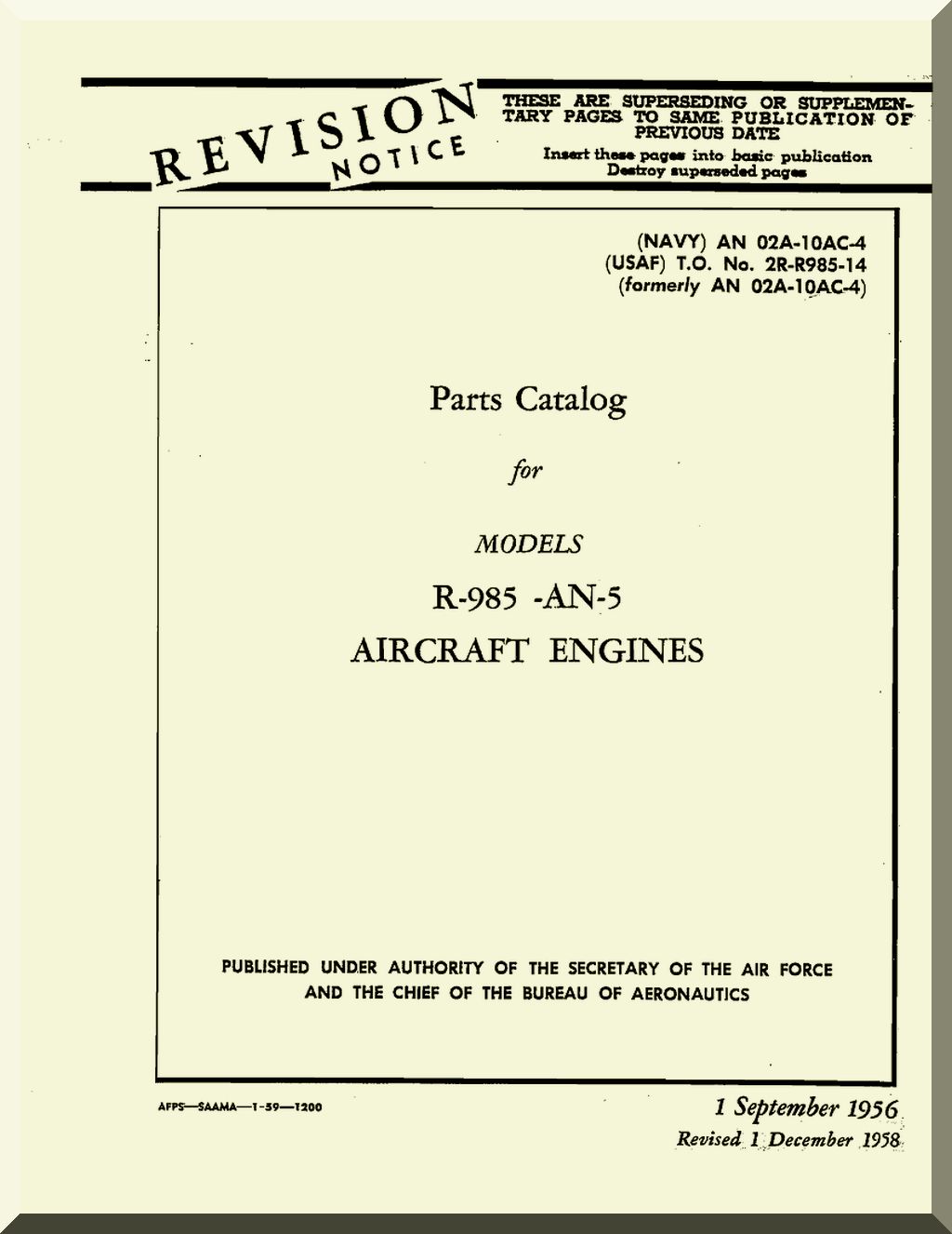 Pratt & Whitney R-985 " Wasp Jr " Aircraft Engine Manuals Bundle - Download