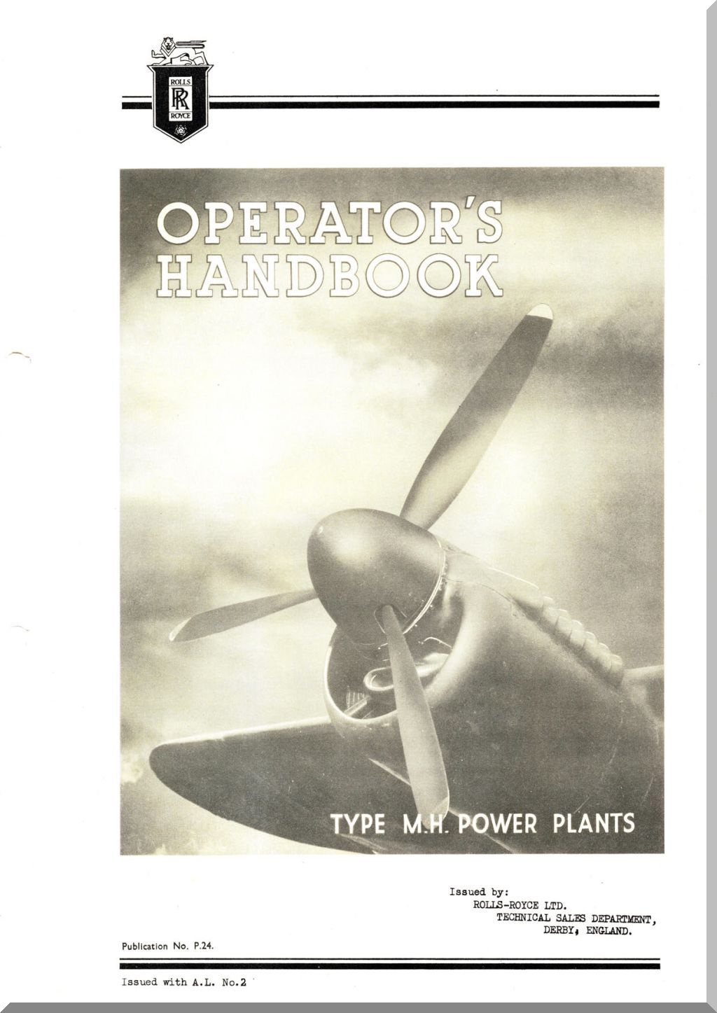 Rolls Royce Merlin Aircraft Engine Manuals Bundle - Download -