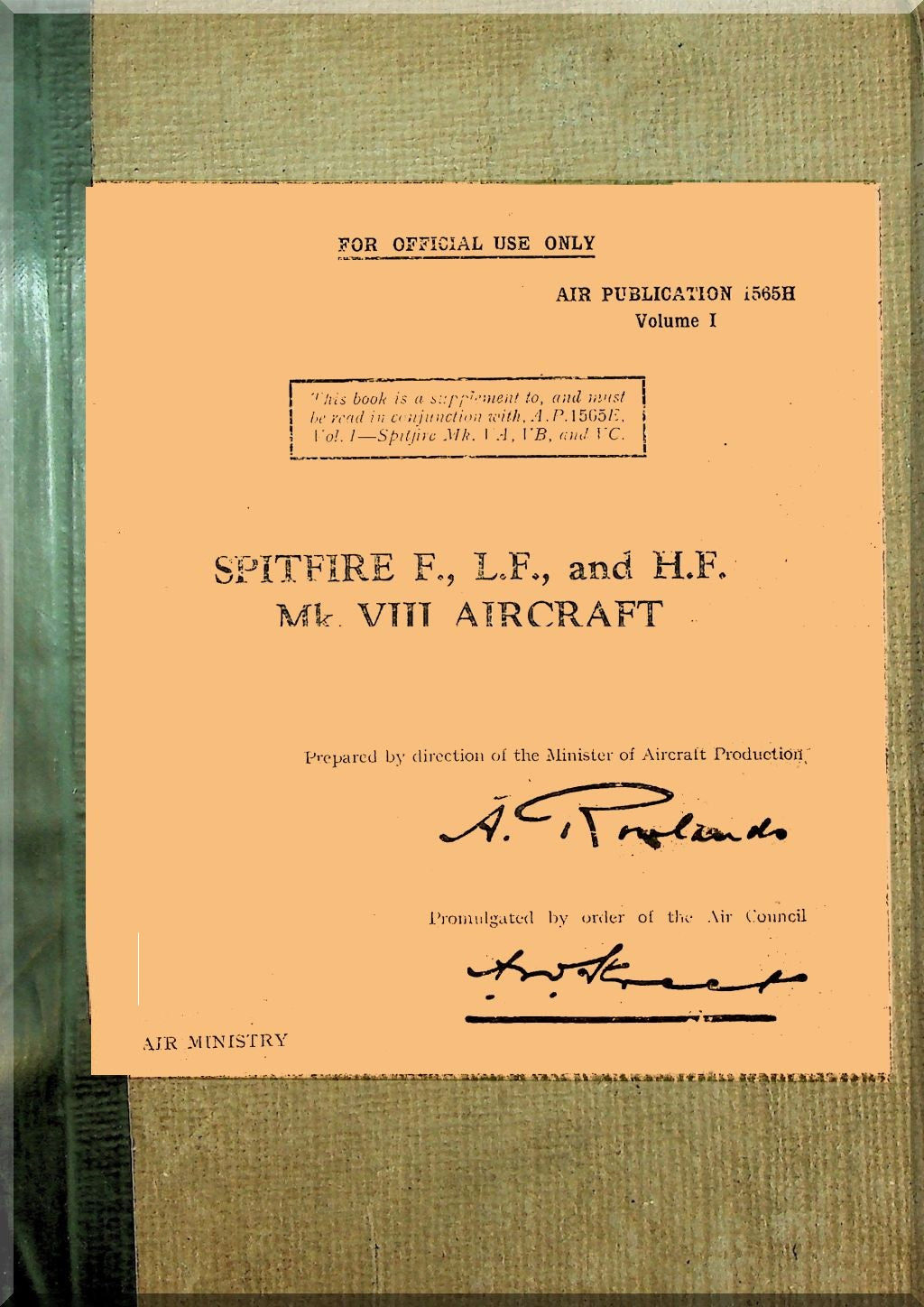 Vikers Supermarine  Spitfire Aircraft Airplane  Manuals Bundle - Download -