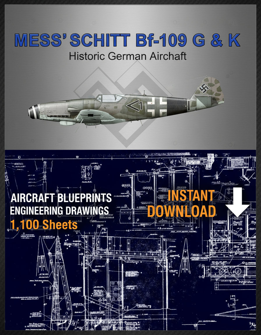 Messerschmitt Bf-109 G K Banner