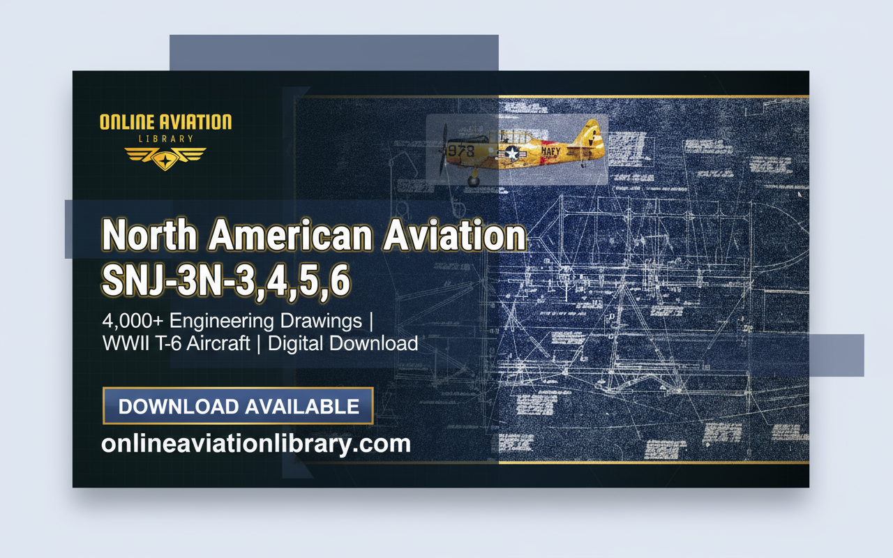 North American Aviation SNJ-3,4,5,6 Facebook Promotional Banner