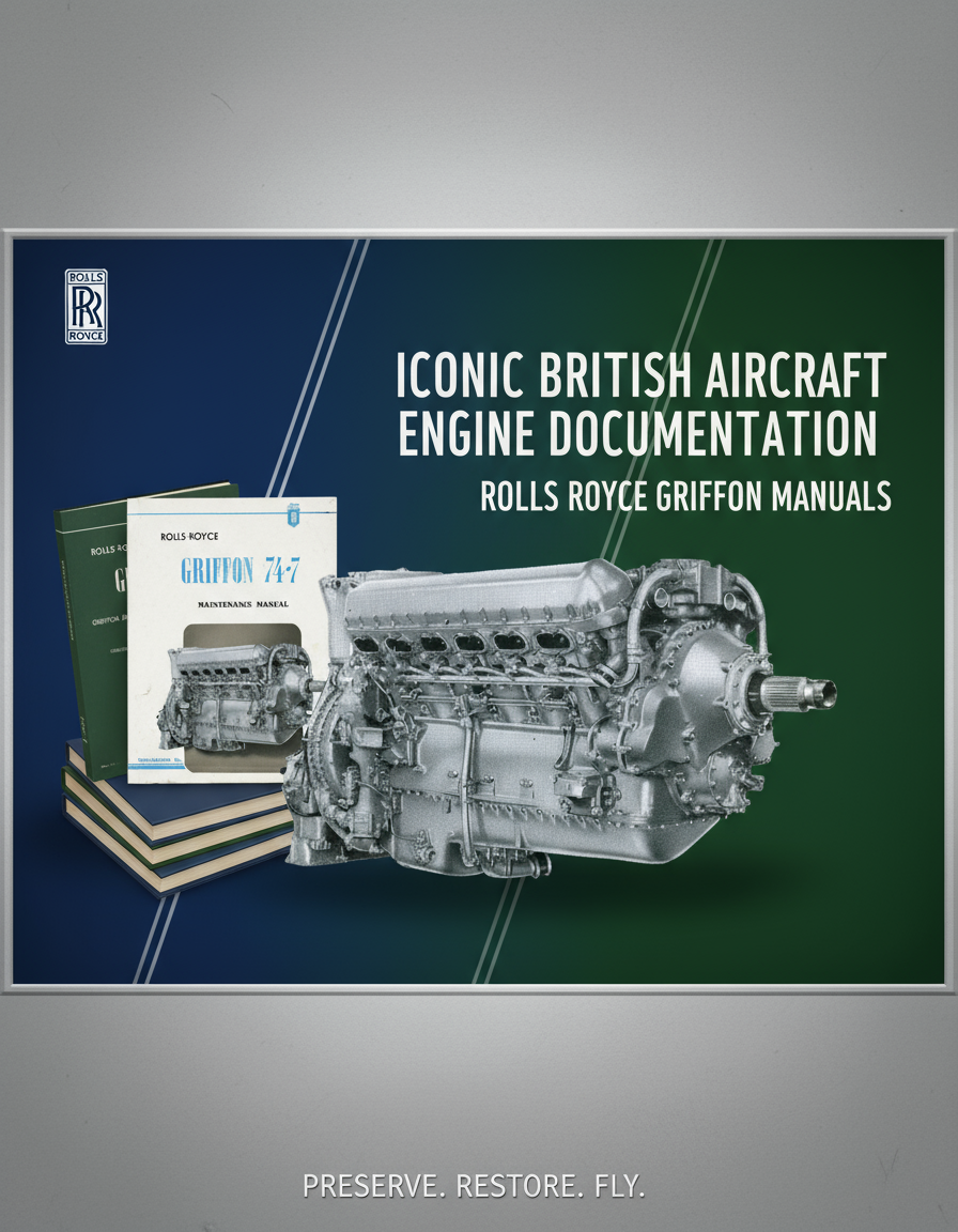 Rolls Royce Griffon Aircraft Engine Manuals Banner