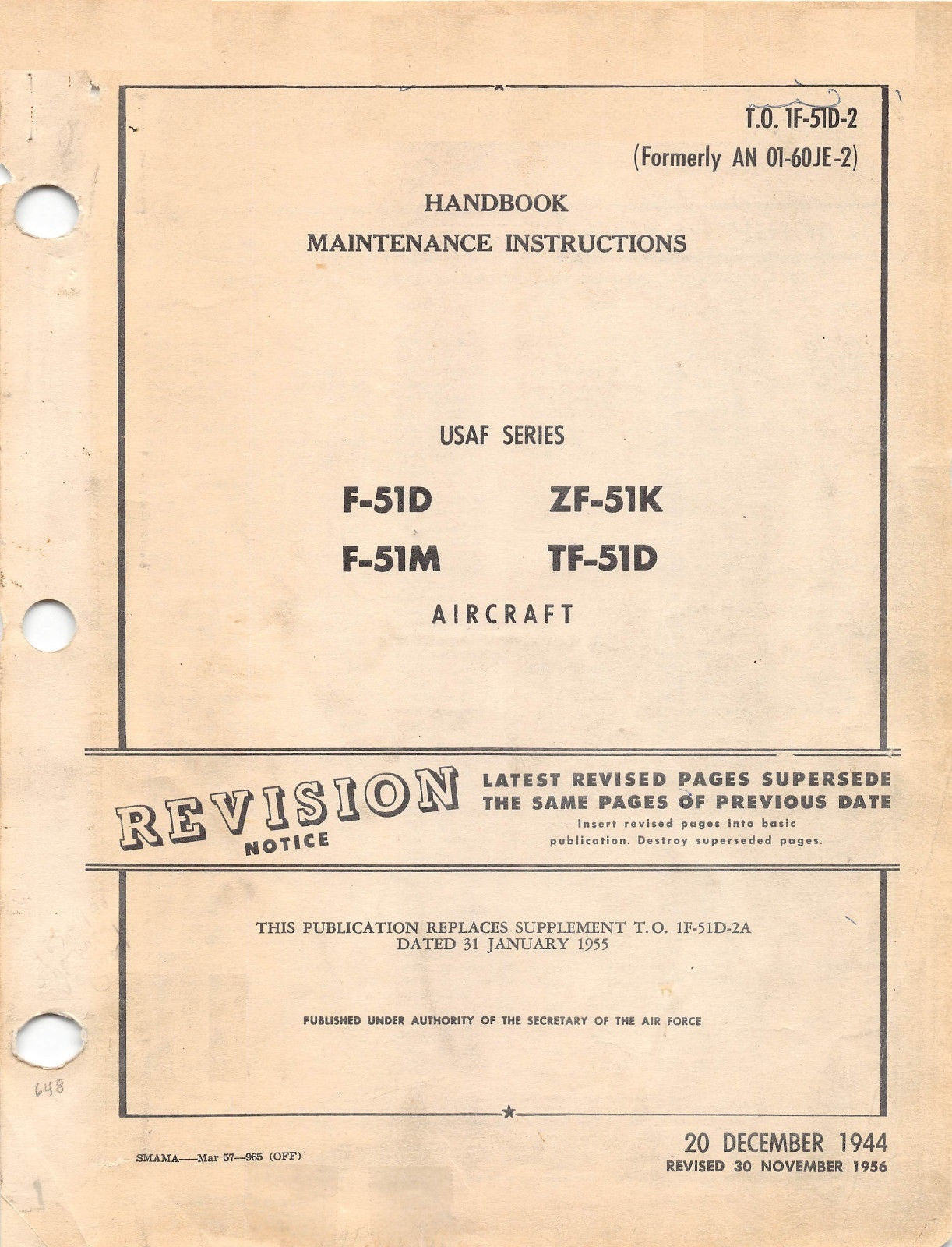 North American Aviation A-36 / P-51 / F-51 / F-6 / Apache / Mustang Aircraft Manuals Buddle - Download
