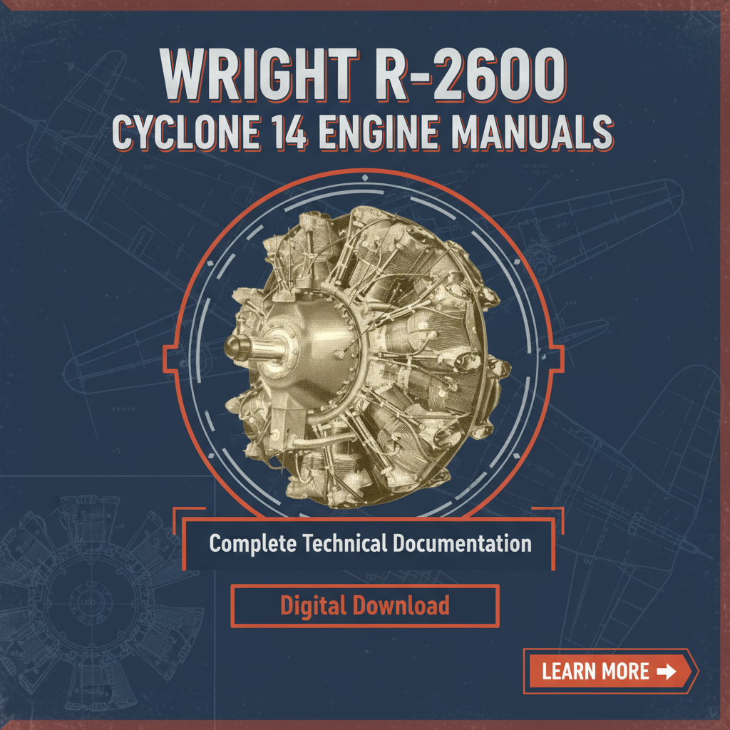 Wright R-2600 Cyclone 14 Facebook Promotional Banner