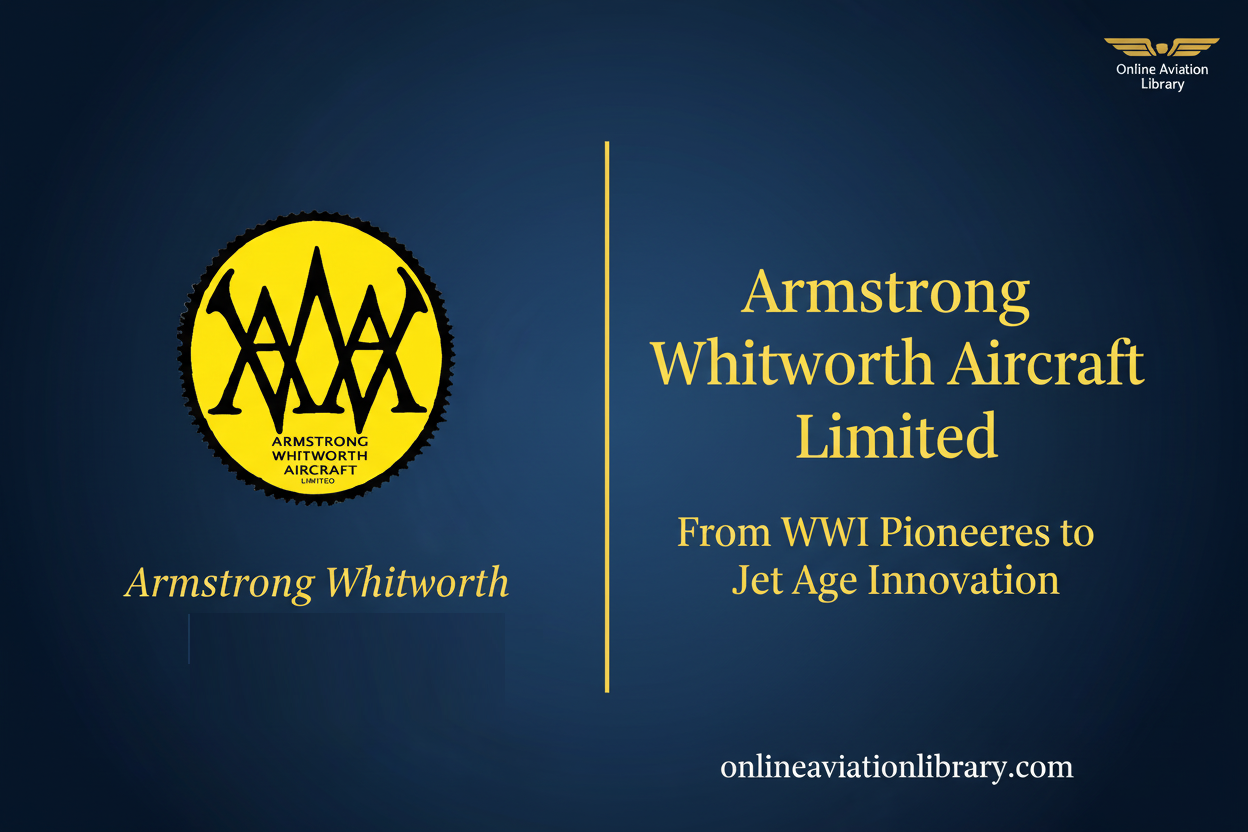 Armstrong Whitworth Aircraft: From WWI Pioneers to Jet Age Innovation