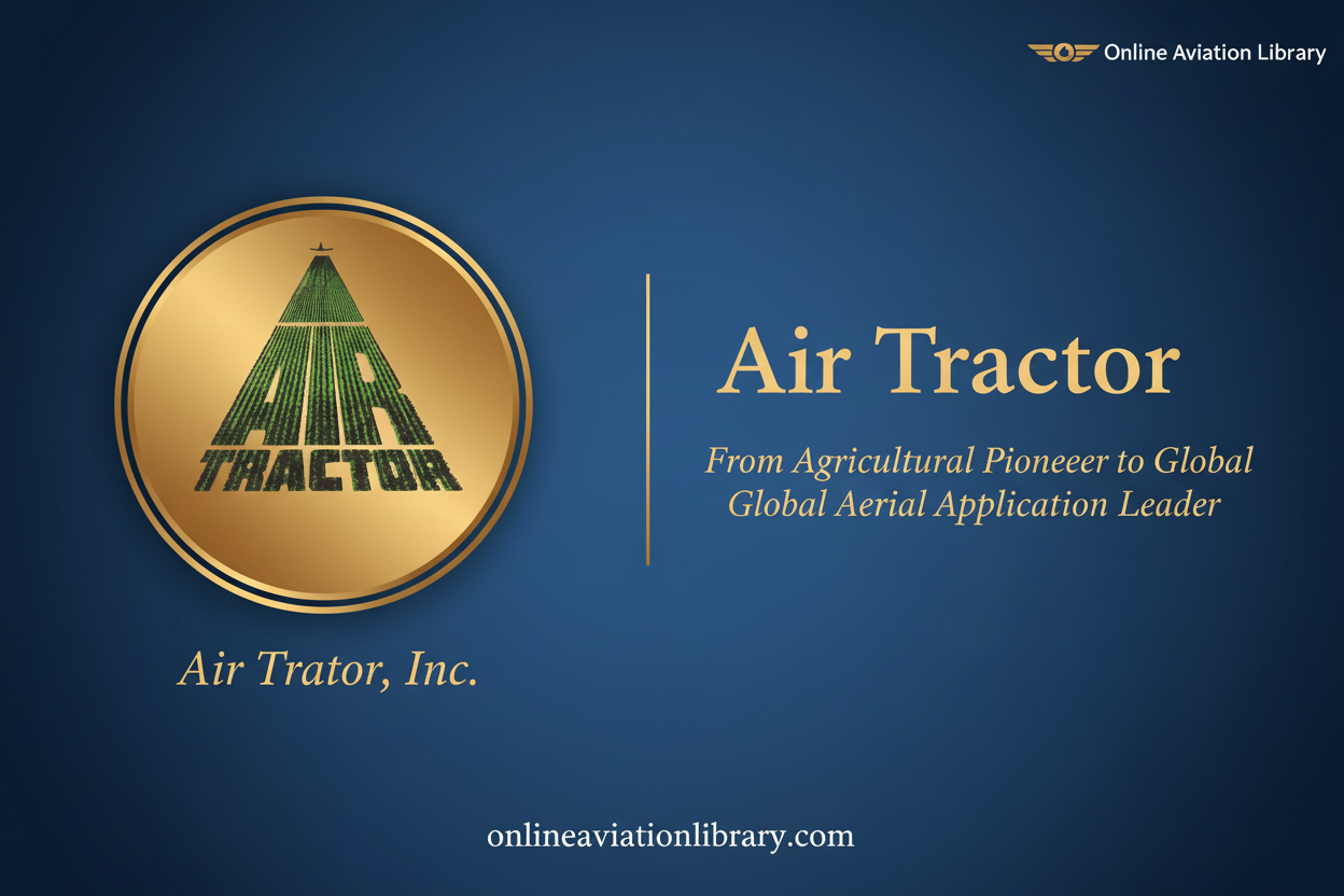 Air Tractor – From Agricultural Aviation Pioneer to Global Aerial Application Leader