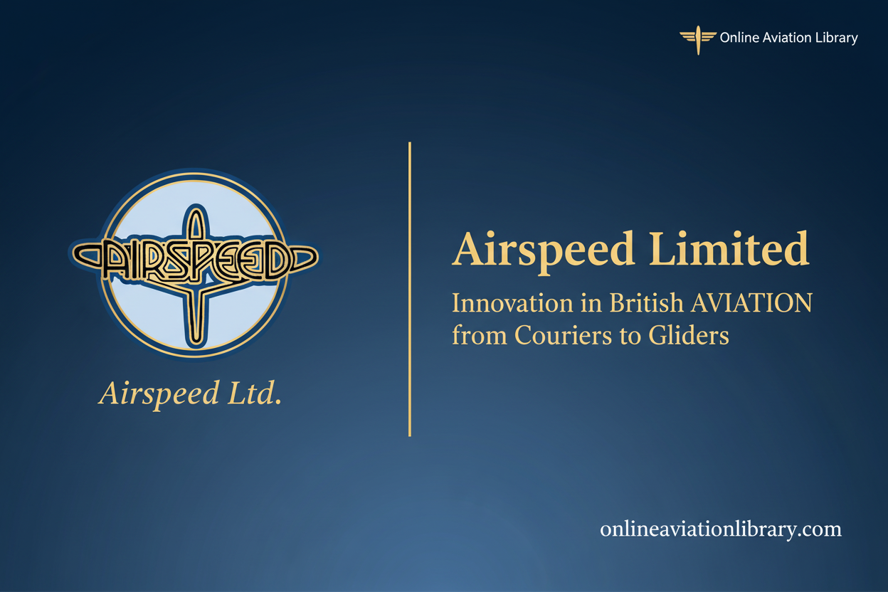 Airspeed Ltd.: Innovation in British Aviation from Couriers to Gliders