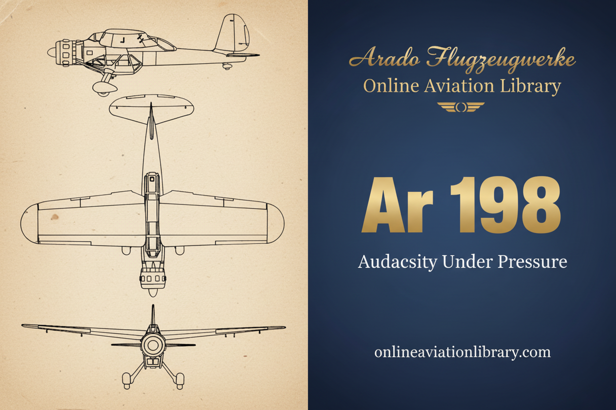 Arado Ar 198: Innovative Reconnaissance Floatplane