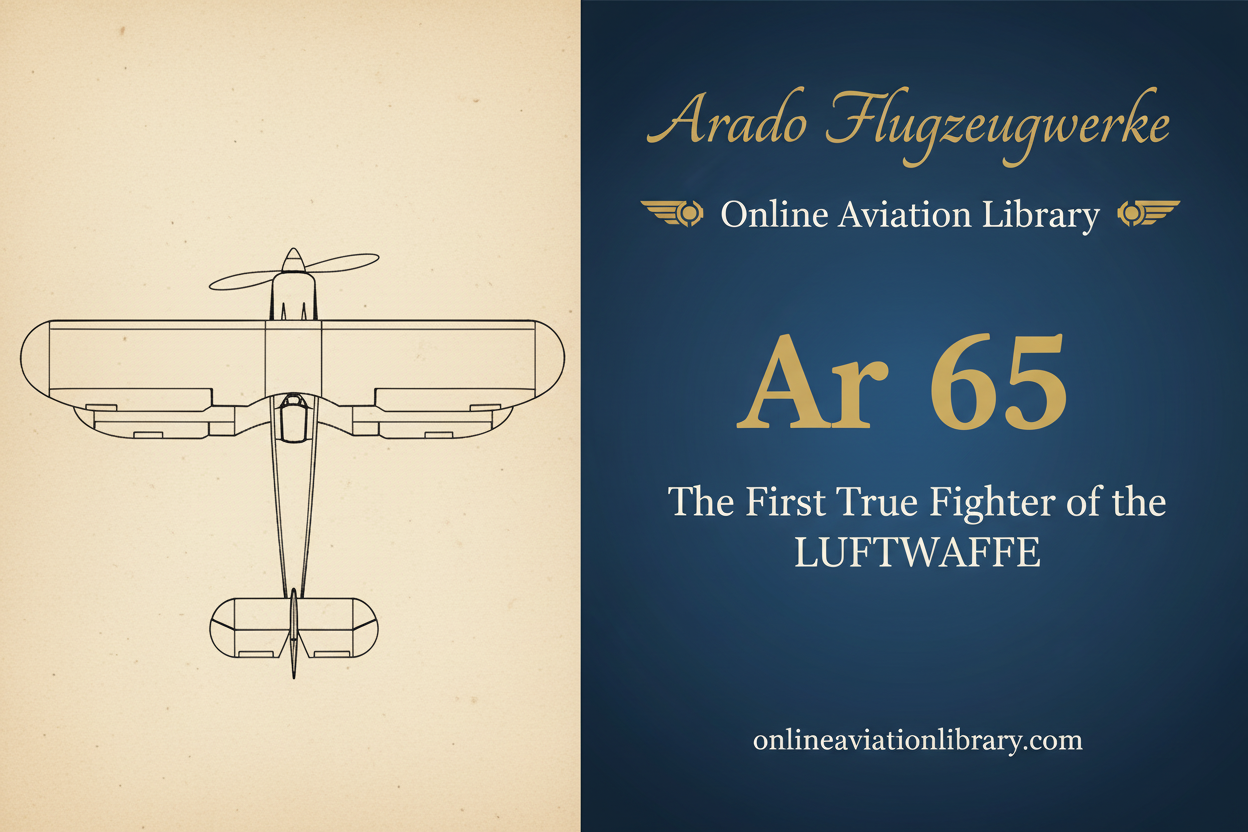 Arado Ar 65: The First True Fighter of the Luftwaffe