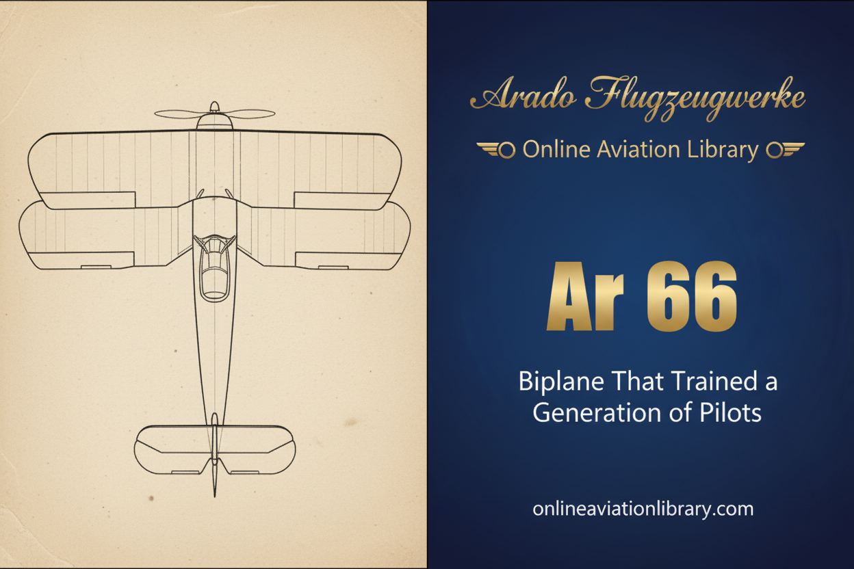 Arado Ar 66: Biplane That Trained a Generation of Pilots