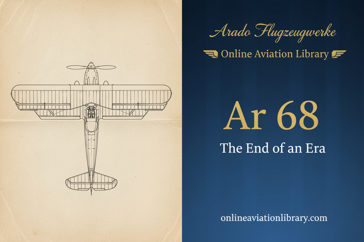 Arado Ar 68: The End of an Era