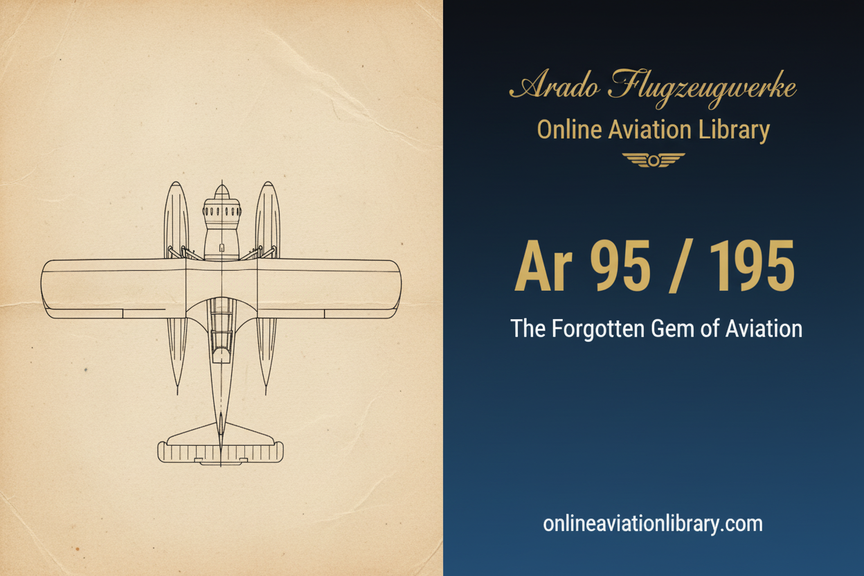 Arado Ar 95 / 195: The Forgotten Gem of Aviation