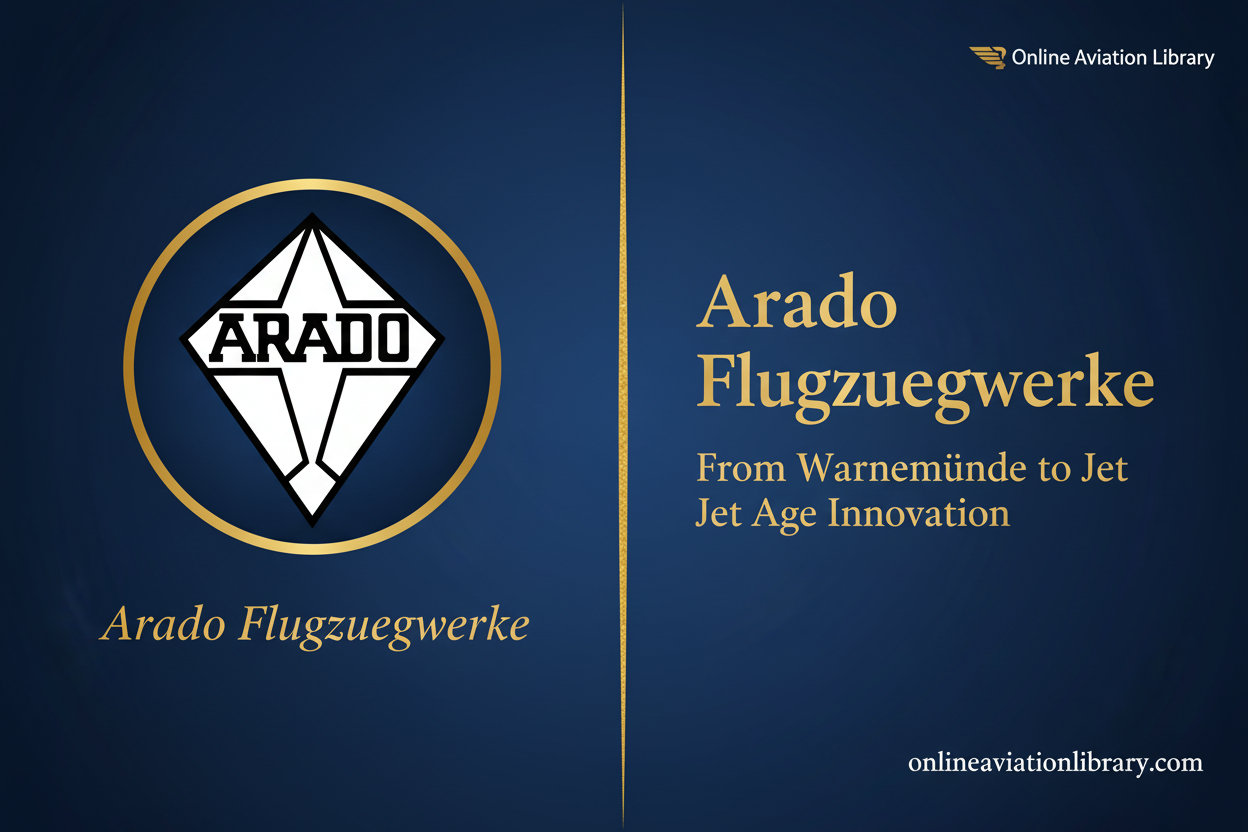 Arado Flugzeugwerke: From Warnemünde to Jet Age Innovation