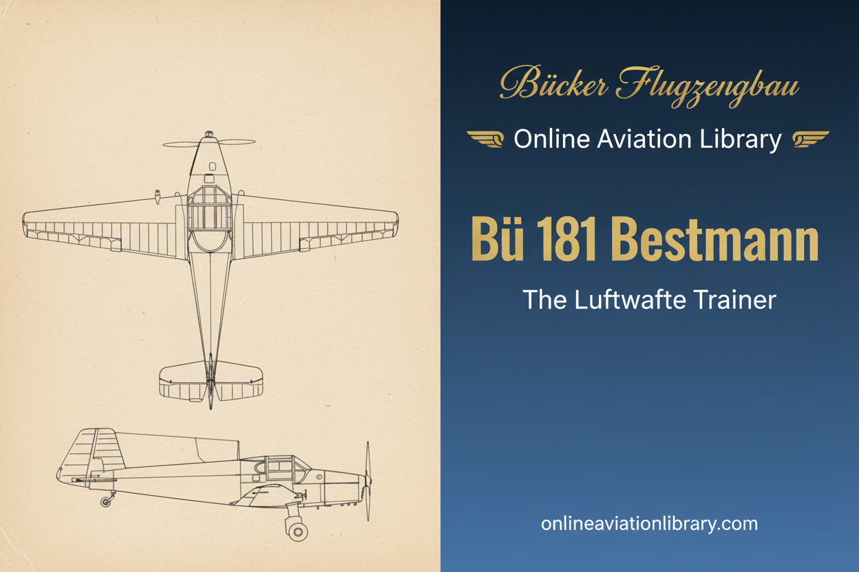 Bücker Bü 181 Bestmann: The Luftwaffe Trainer