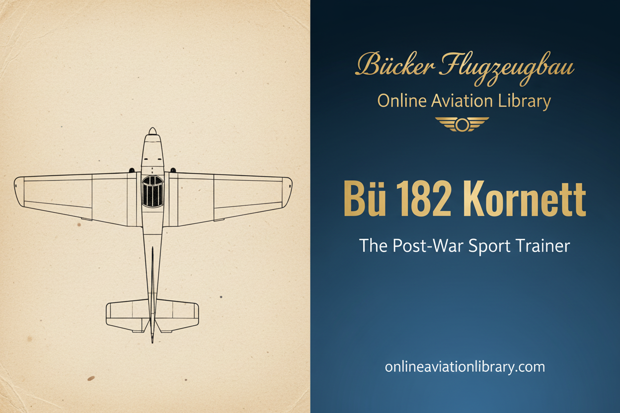 Bücker Bü 182 Kornett: The Post-War Sport Trainer