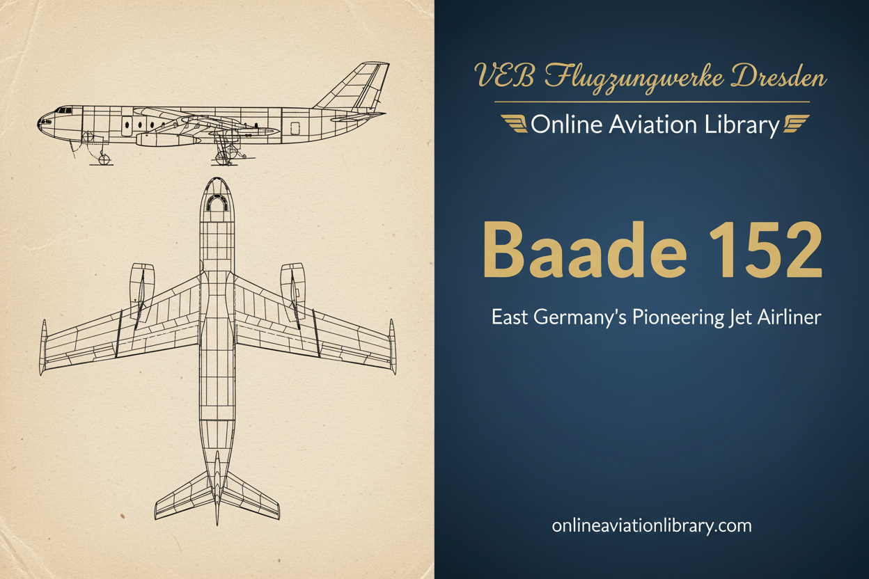 Baade 152: East Germany's Pioneering Jet Airliner