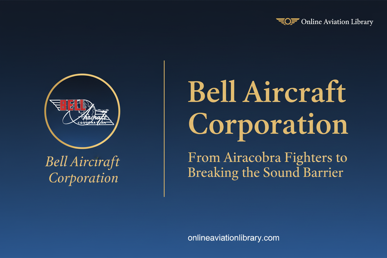 Bell Aircraft Corporation: Pioneering Fixed-Wing Innovation from Fighters to Experimental Aircraft