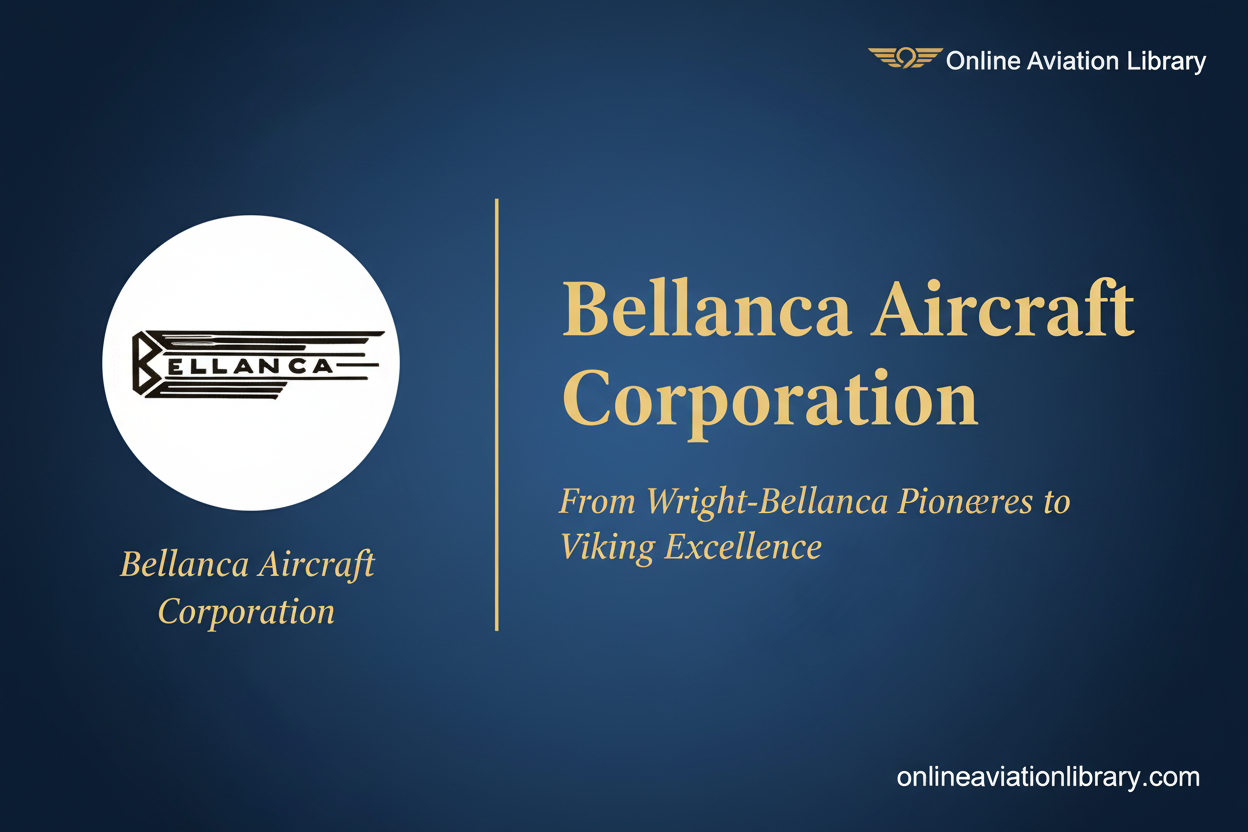 Bellanca Aircraft Corporation: From Wright-Bellanca Pioneers to Viking Excellence - A Century of Distinctive Design