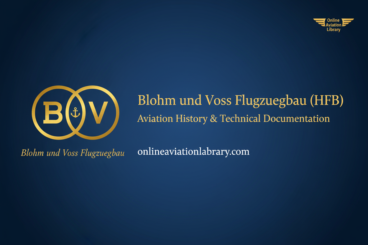 Blohm und Voss Flugzeugbau (HFB) history