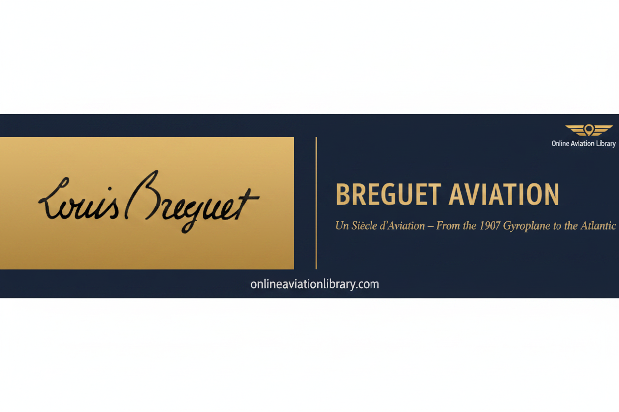 Breguet Aviation — A History of French Aviation Innovation