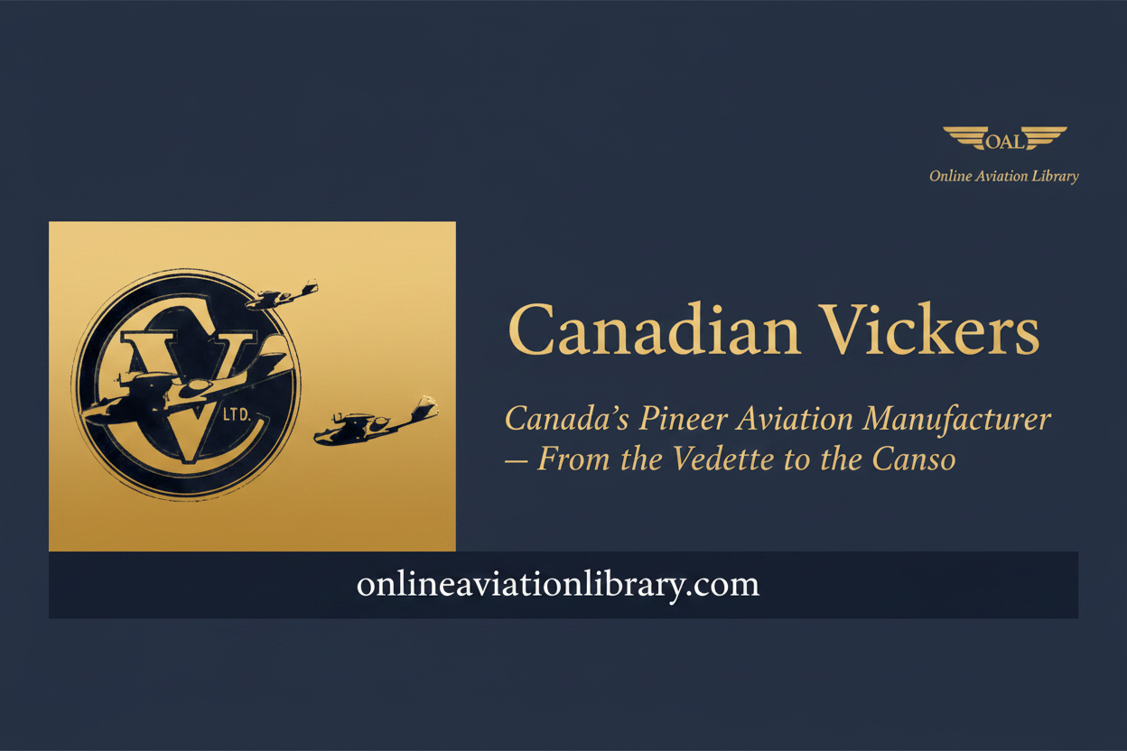 Canadian Vickers: Canada's Pioneer Aviation Manufacturer