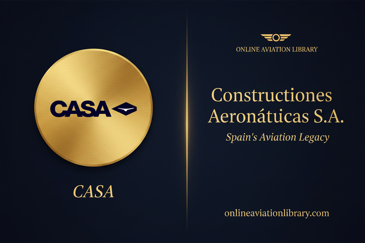Construcciones Aeronáuticas S.A. (CASA) — Spain's Aviation Legacy
