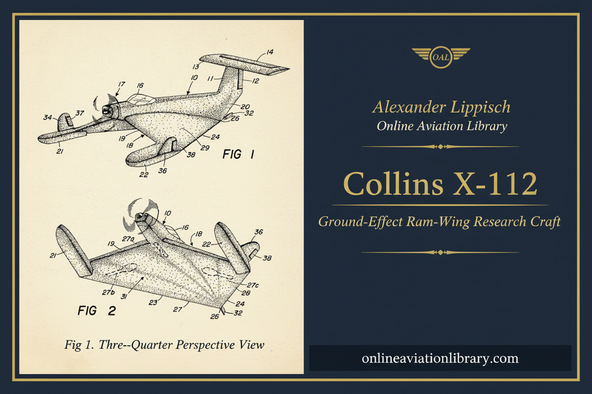 Collins X-112: Lippisch's Ground-Effect Vision Takes to American Waters