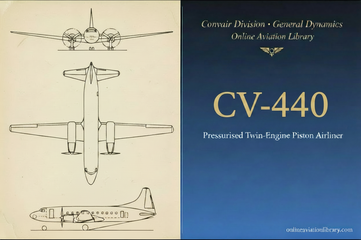 Convair CV-440 Metropolitan — History, Development & Technical Profile