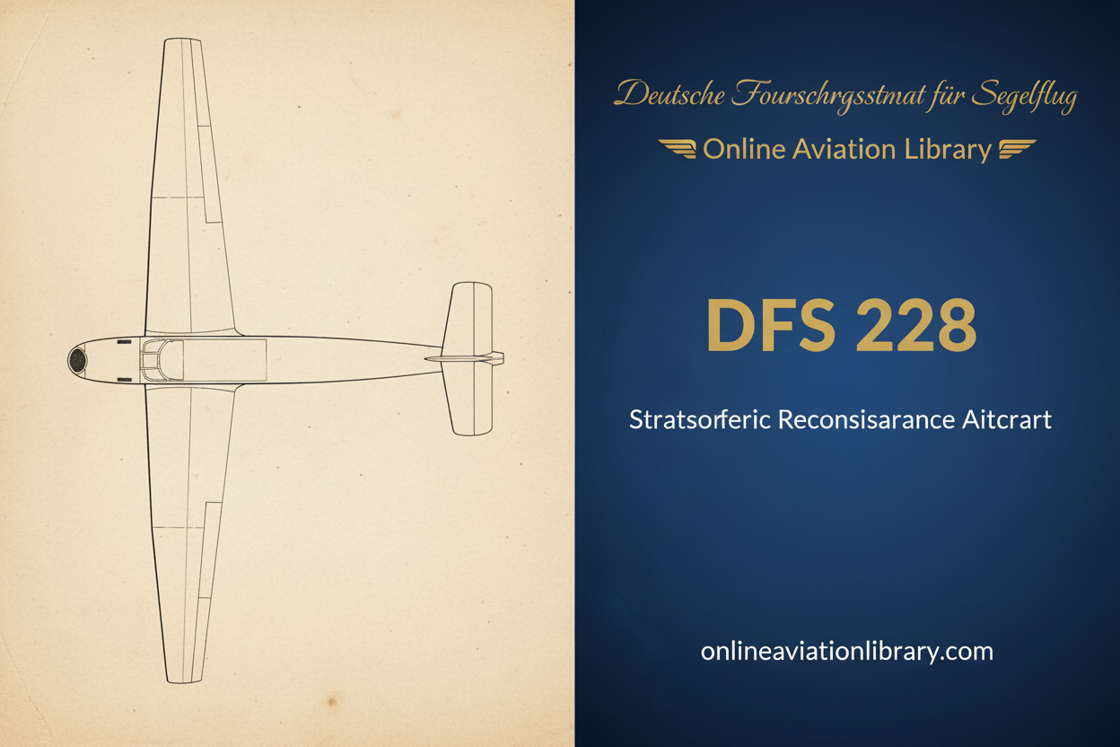 DFS 228: Germany's Stratospheric Spy Plane and the Eternal Quest to See Beyond the Horizon