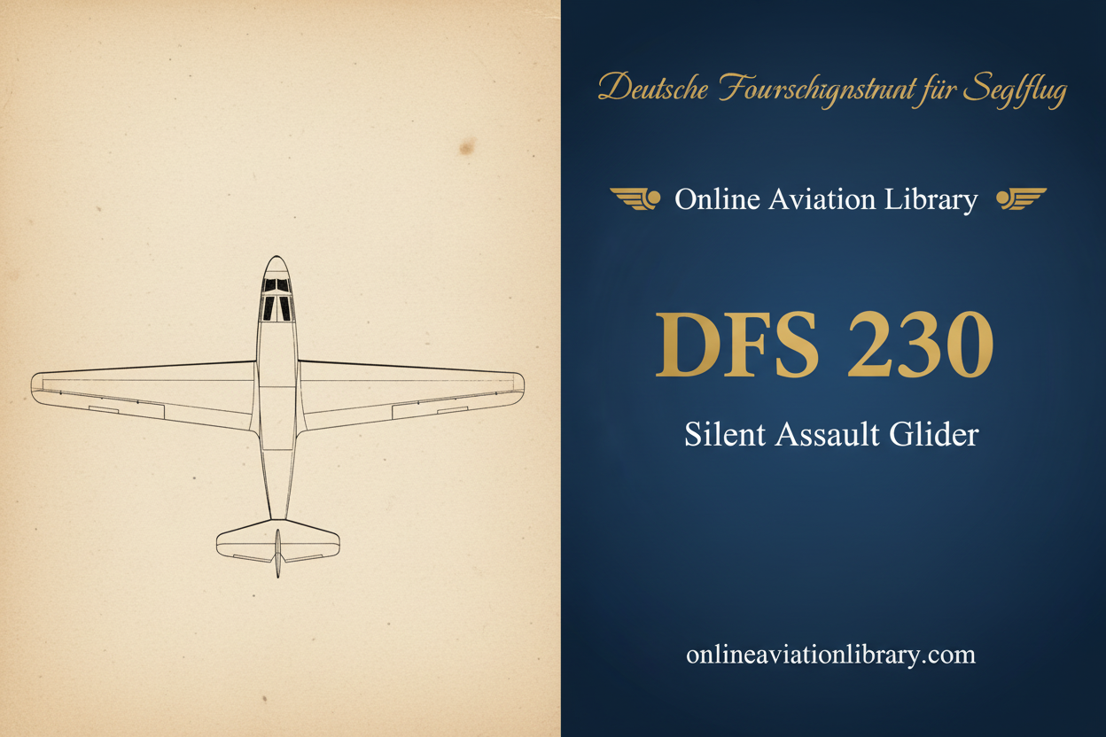 DFS 230: The Silent Assault Glider That Revolutionized Special Operations