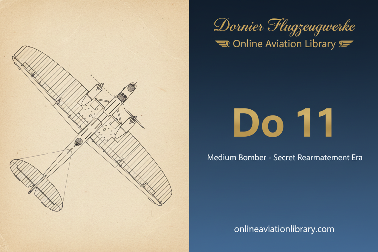 Dornier Do 11 - Medium Bomber of the Secret Rearmament Era